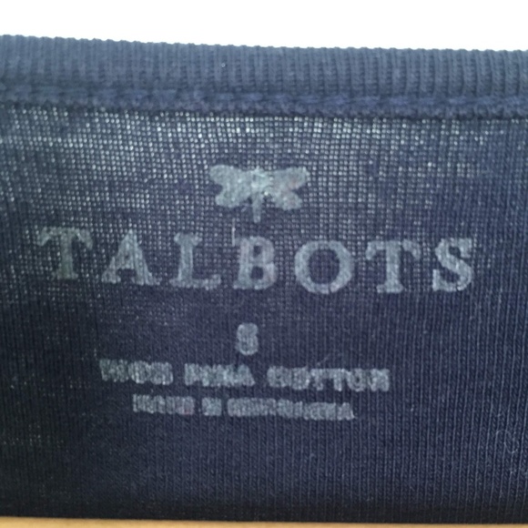 Navy 1/4 Sleeve Top - Picture 4 of 4